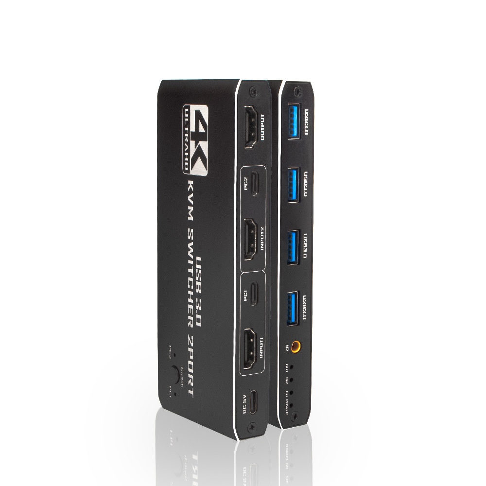 Home Office Kvm Switch - ยูนิเวอร์แซล 2 อิน 1 HDMI KVM