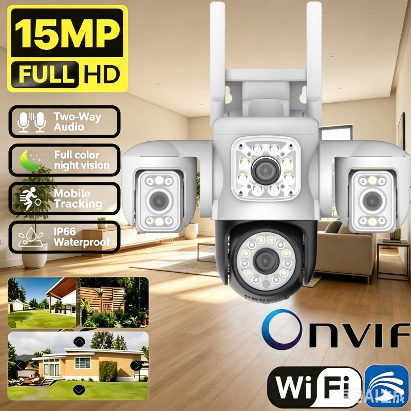 Home Office Xp - กล้องวงจรปิด YOOSEE 6K 15MP 4 เลนส์