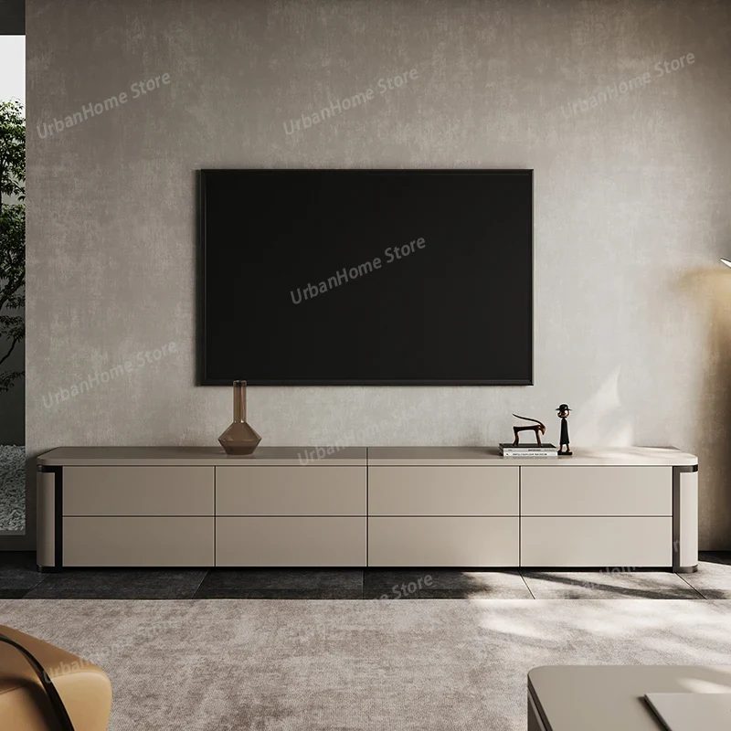Drawer Pedestal Cabinet - ตู้วางทีวีเข้ามุม ตู้เก็บของห้องนั่งเล่น ดีไซน์เฟอร์นิเจอร์หรูหรา ตู้วางทีวีแบบมีลิ้นชัก สะดวกสบายสำหรับวางของ ใช้ในห้องรับแขก