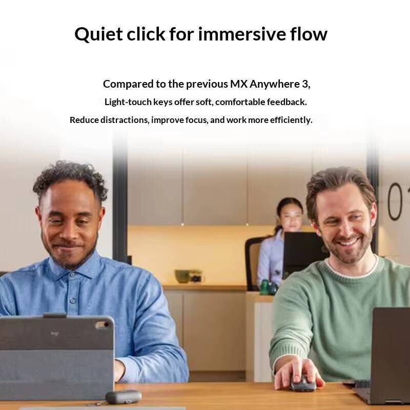 เมาส์ Logitech MX Anywhere 3S  - Home Office For Mac บทวิจารณ์และราคา
