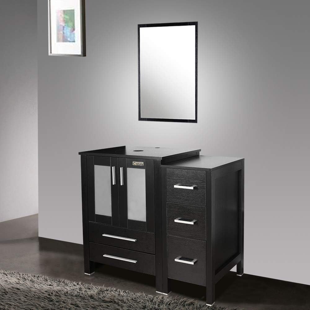 ชุดโต๊ะเครื่องแป้งห้องน้ำแบบตั - Drawer Pedestal Cabinet บทวิจารณ์และราคา