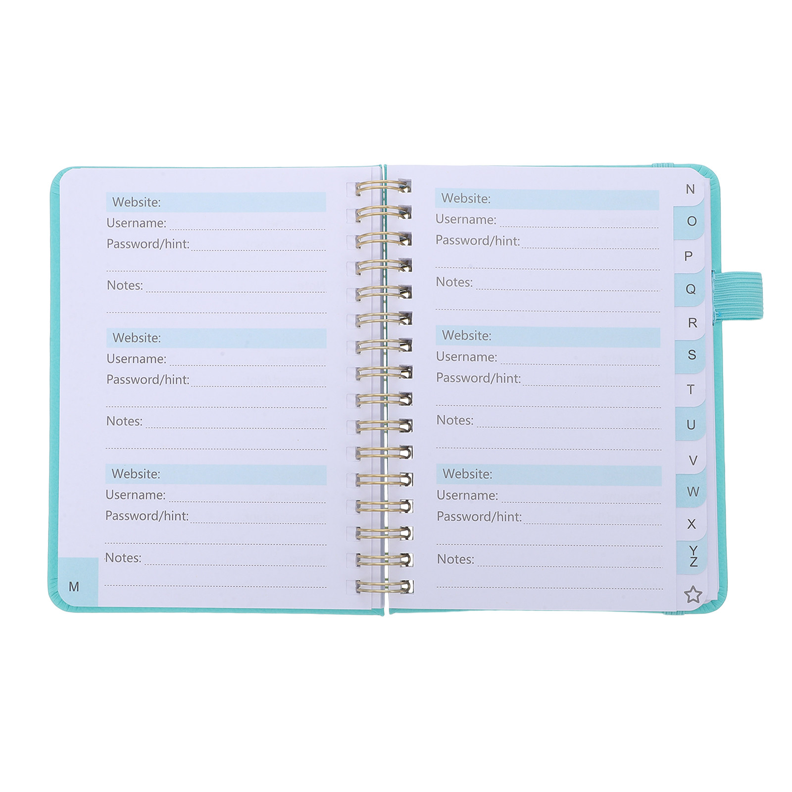 สมุดบันทึกรหัสผ่าน สมุดโน้ตแบบ - Address Home Office บทวิจารณ์และราคา