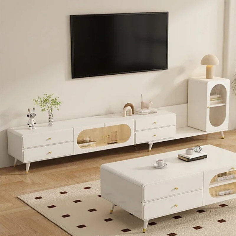 ตู้วางทีวีแบบตั้งพื้นพร้อมลิ้น - Drawer Pedestal Cabinet บทวิจารณ์และราคา