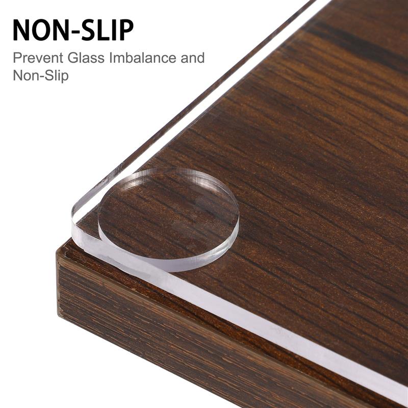 10pcs แก้วตาราง Pad Anti SLIP  - Home Office Hidden Desk บทวิจารณ์และราคา