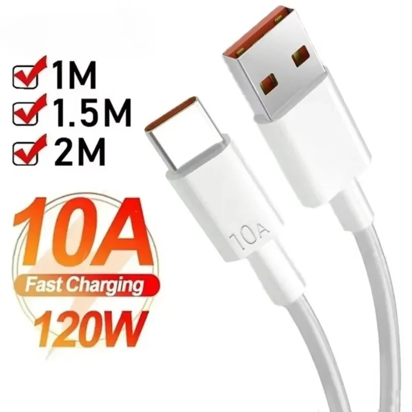 สายชาร์จเร็วสุด 120W 10A USB เ - Home Office Vivo บทวิจารณ์และราคา