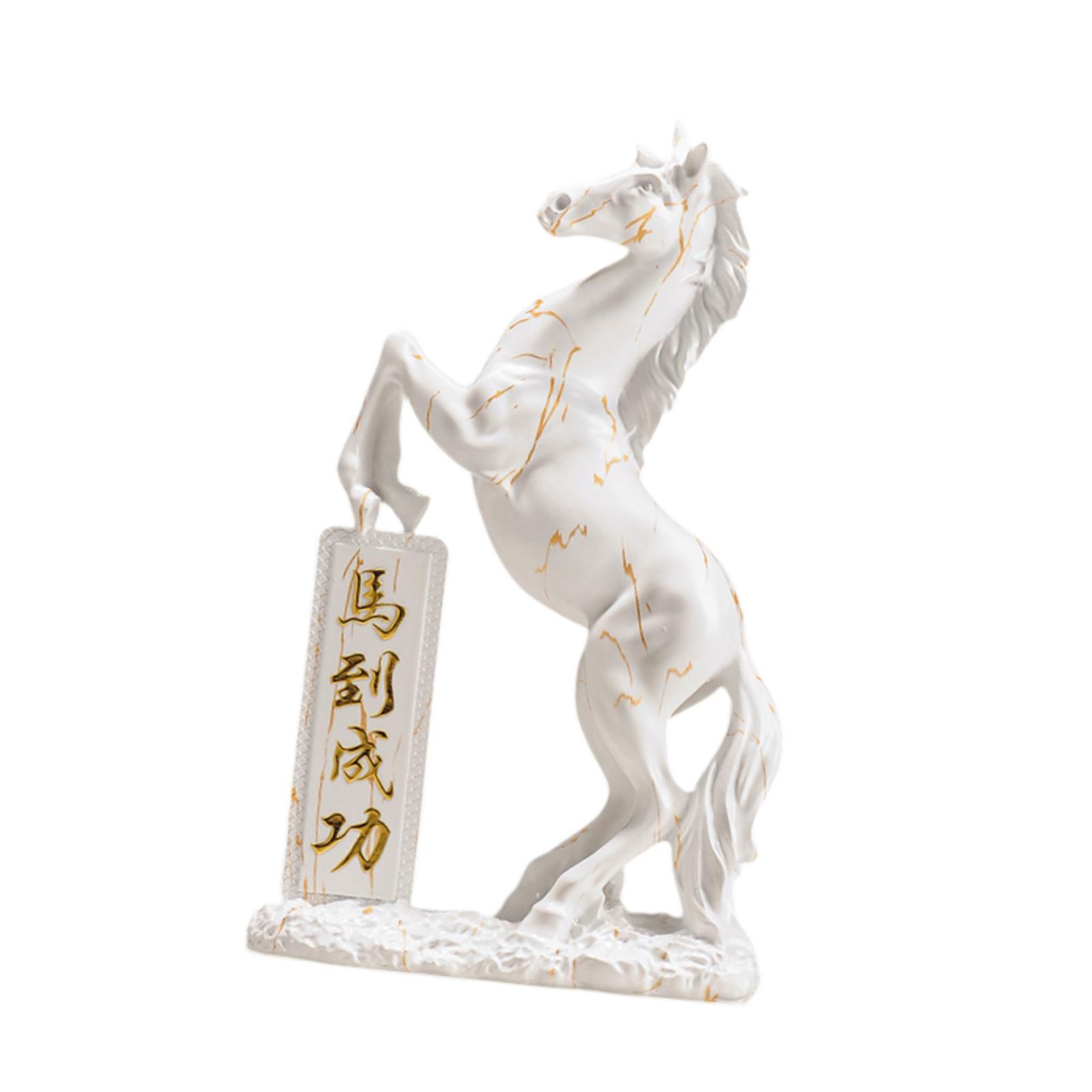 รูปปั้นม้า งานฝีมือประดับตกแต่ - Home Office Representative บทวิจารณ์และราคา
