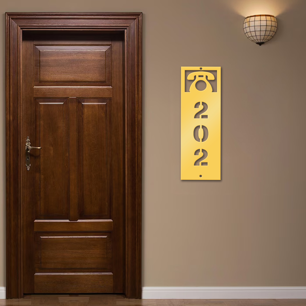 ป้ายเลขที่บ้านโลหะแบบโมเดิร์นส - Address Home Office บทวิจารณ์และราคา