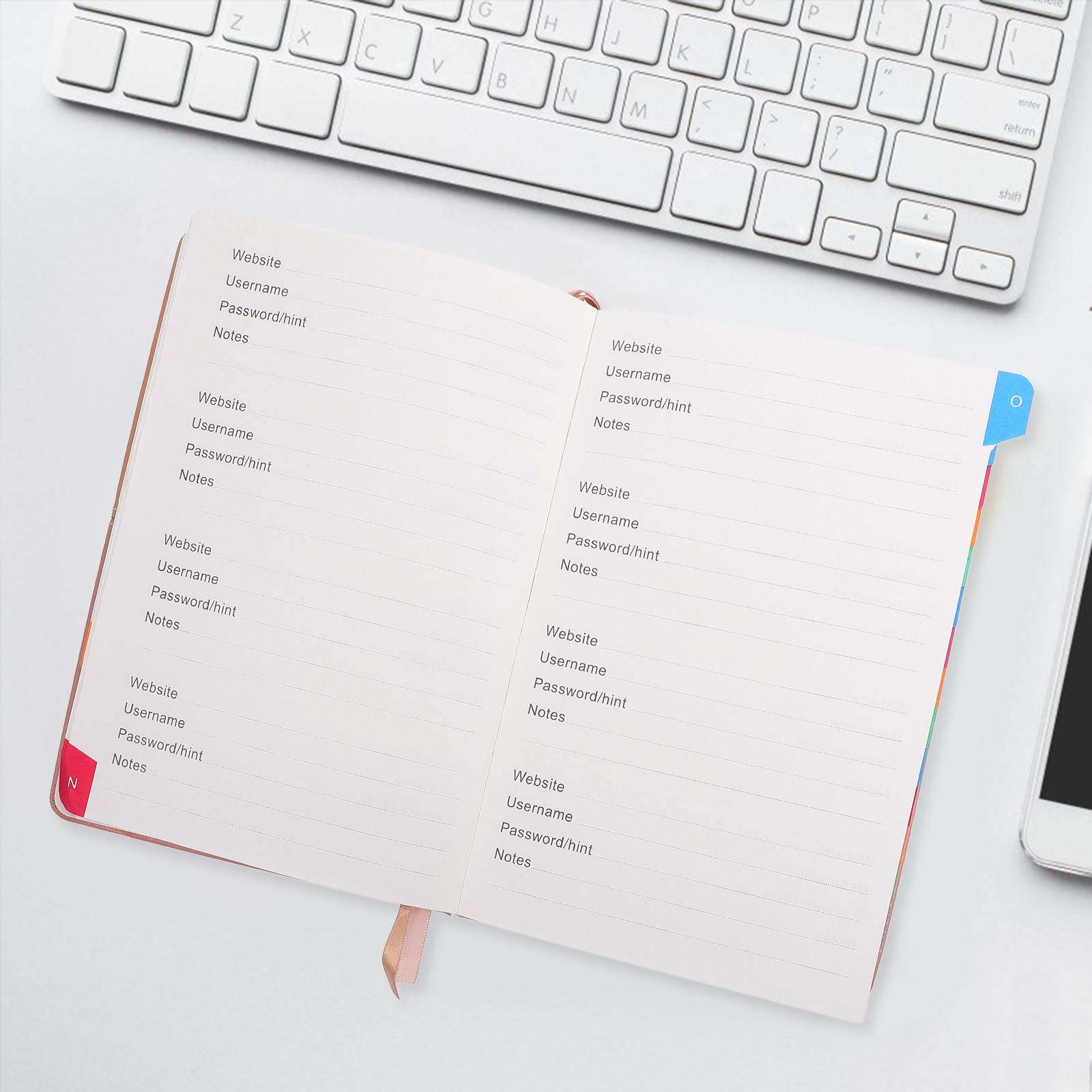สมุดบันทึกที่อยู่ขนาดเล็ก A5 แ - Address Home Office บทวิจารณ์และราคา