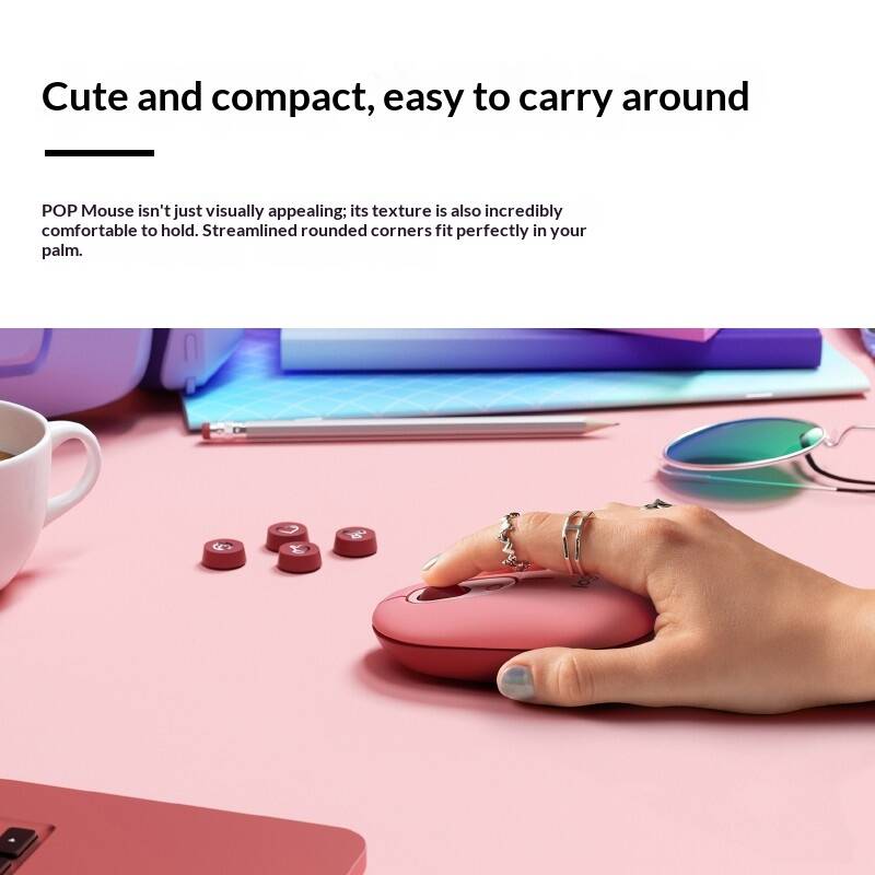 เมาส์ไร้สาย Logitech M350 POP  - Home Office For Mac บทวิจารณ์และราคา