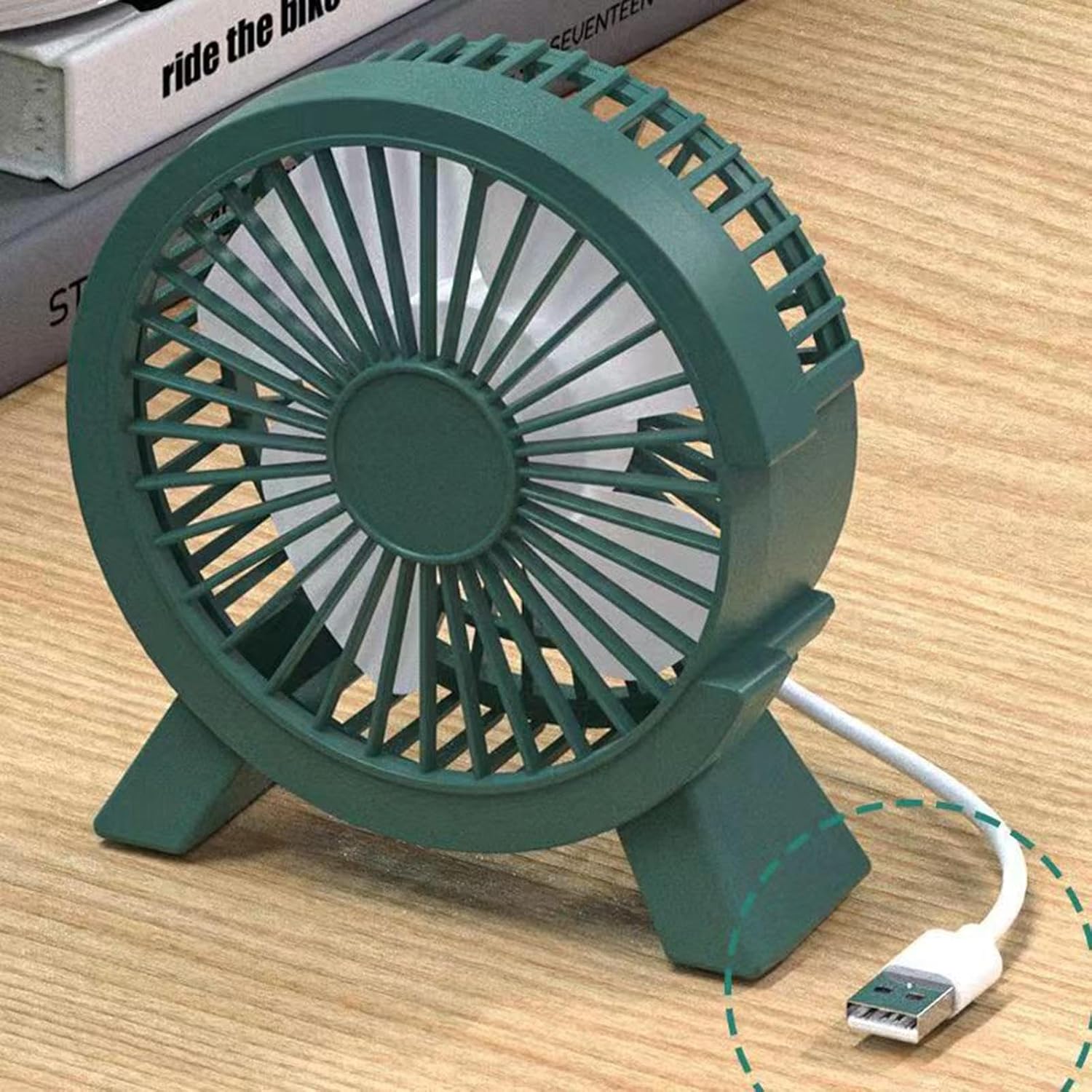 พัดลมตั้งโต๊ะแบบชาร์จไฟได้ขนาด - Home Office Hidden Desk บทวิจารณ์และราคา