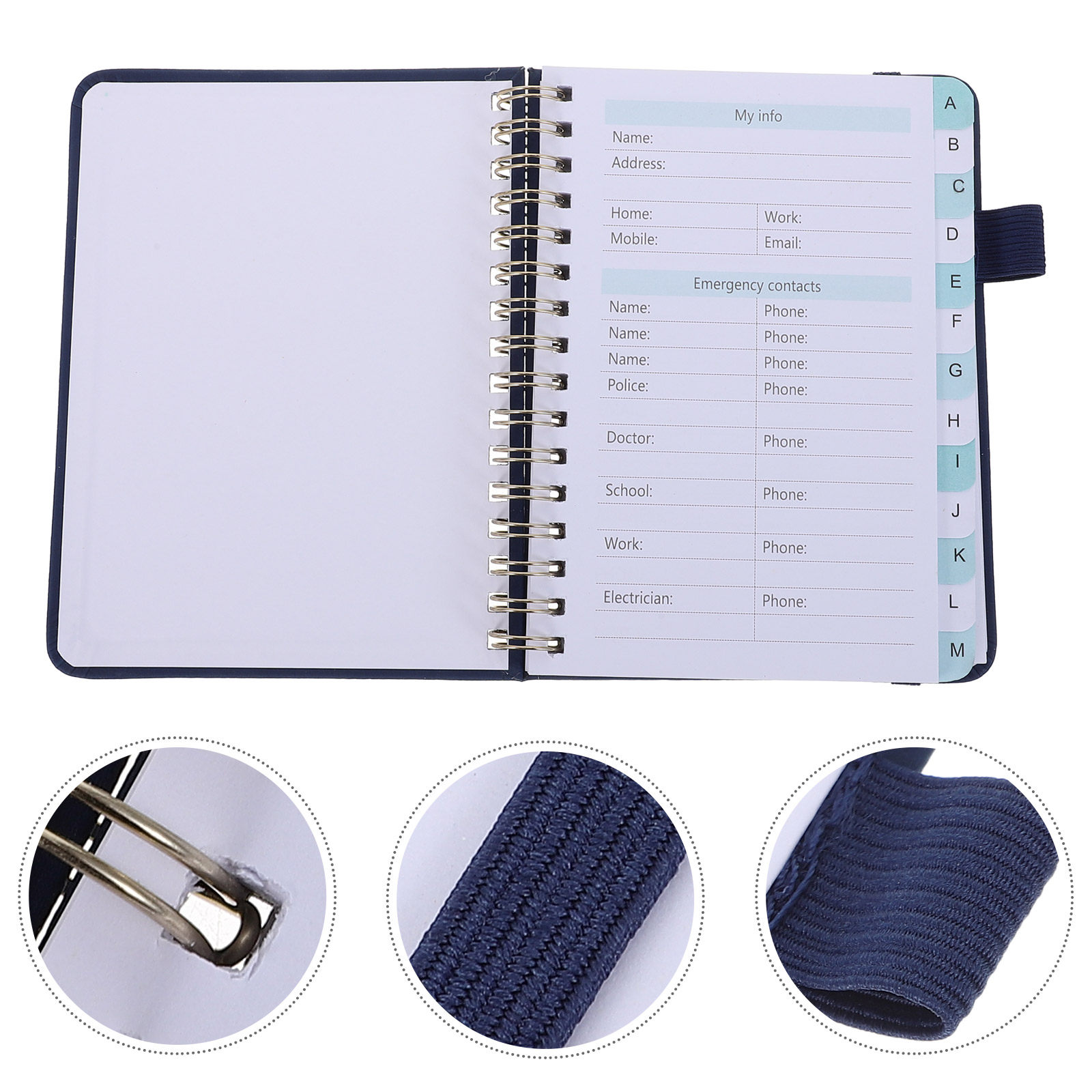 สมุดบันทึกที่อยู่แบบปกแข็งแบบส - Address Home Office บทวิจารณ์และราคา