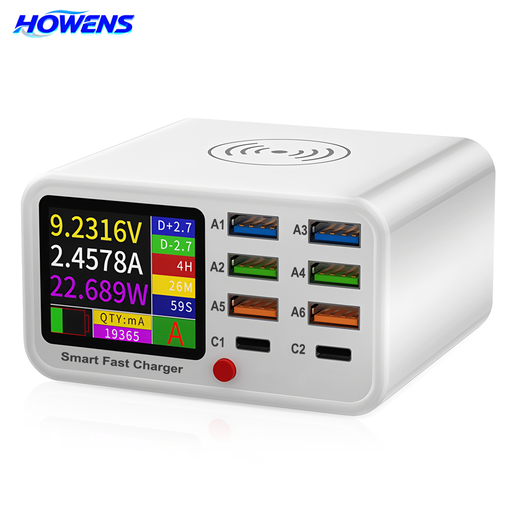 HOWENS เครื่องชาร์จอเนกประสงค์ - Home Office Vivo บทวิจารณ์และราคา