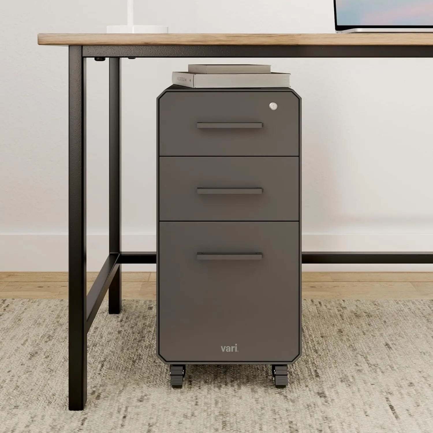 ตู้เก็บเอกสารแบบบาง - ตู้เก็บเ - Drawer Pedestal Cabinet บทวิจารณ์และราคา
