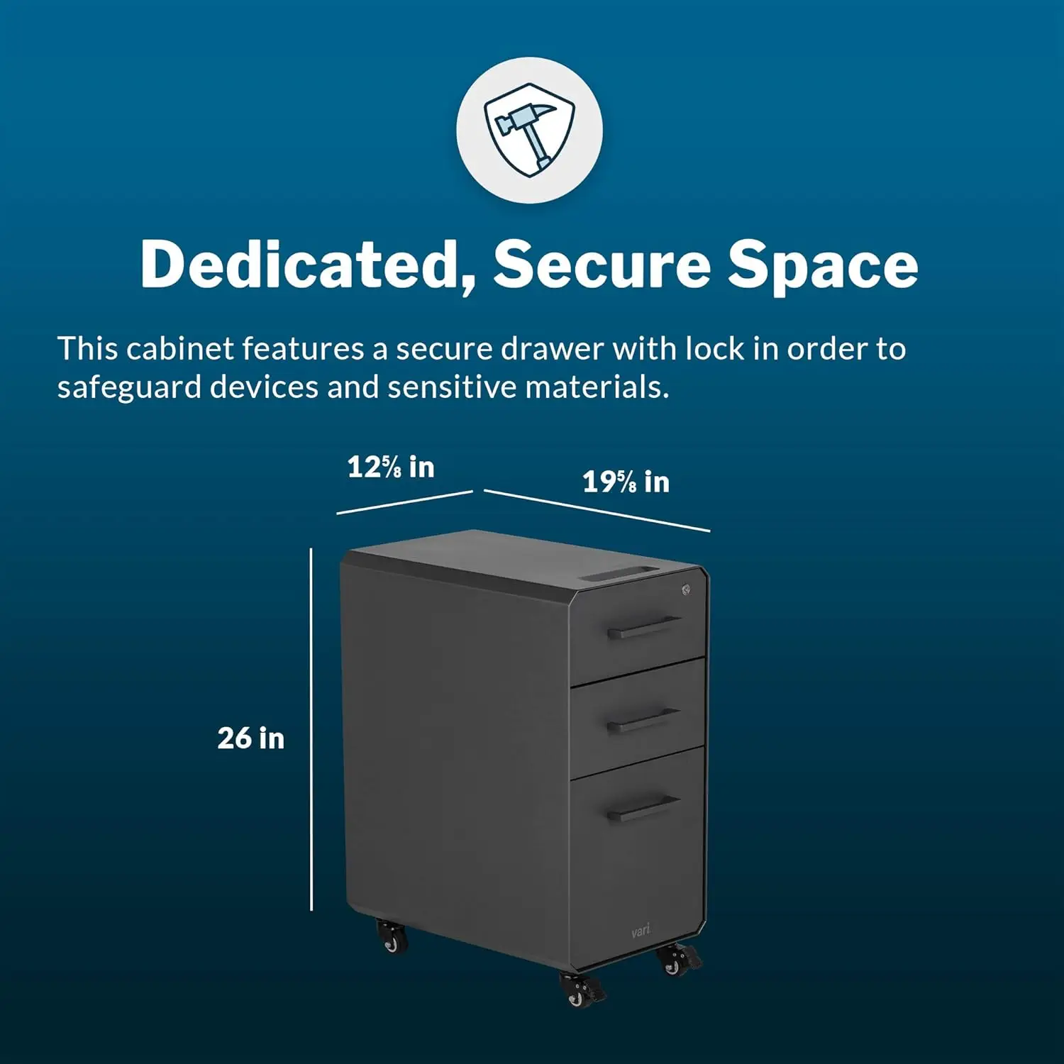 ตู้เก็บเอกสารแบบบาง - ตู้เก็บเ - Drawer Pedestal Cabinet บทวิจารณ์และราคา