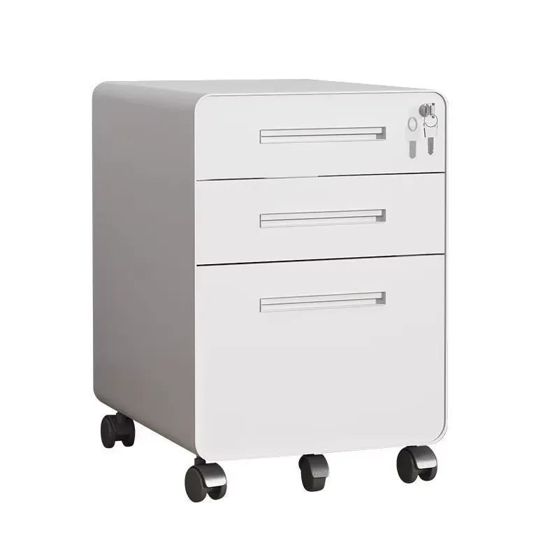 ตู้เก็บเอกสารแบบเคลื่อนที่ 3 ล - Drawer Pedestal Cabinet บทวิจารณ์และราคา